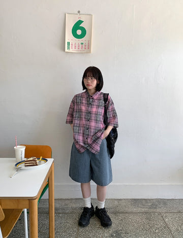 Ukini Carpender Bermuda Denim Pants